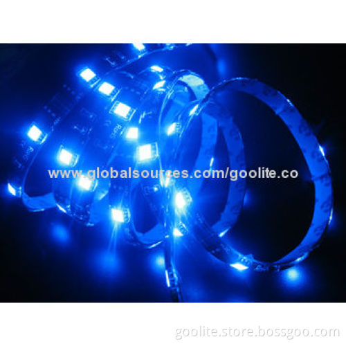 Multiple Colorful LED Strip with 2835 Top SMD Light Source and 12V DC Input Voltage